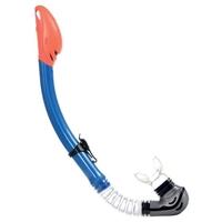 divetech pro reef silicone snorkel met blue black