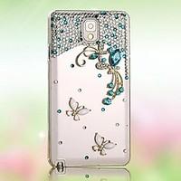 Diamond Butterfly Back Cover Case for SAMSUNG Galaxy S5 I9600