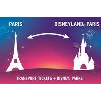 disneyland paris one park entrance ticket with round trip train from p ...