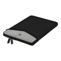 Dicota Code Sleeve 13in - Black/grey