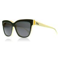 Dior DiorGraphic Sunglasses Green Cream Yellow 39C48