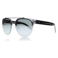 dior homme black tie 143s sunglasses grey crystal black hea