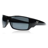 Dirty Dog Axe Sunglasses Black Silver Mirror 53295 Polariserade