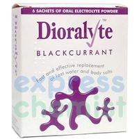 Dioralyte Sachets Blackcurrant (6)