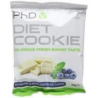 diet cookie 12 cookies blueberry white chocolate