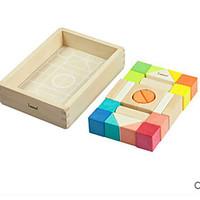 DIY KIT For Gift Building Blocks Square Wood Toys