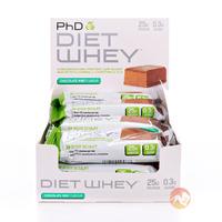 Diet Whey Bar 12 Bars Choc Mint