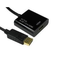 DisplayPort V1.2 to HDMI adapter, 4k (Active)