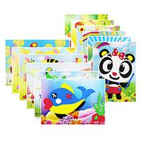 DIY KIT 3D Puzzles Educational Toy Leisure Hobby Bird Chicken Duck Cat Dog Pig Paper EVA