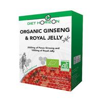 Diet Horizon Organic Ginseng and Royal Jelly, Orange, 20