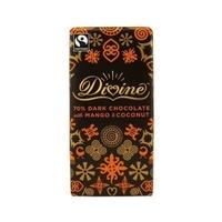 Divine Chocolate Divine Dark Choc Mango & Coco 100g (1 x 100g)