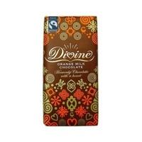 divine chocolate orange milk chocolate 100g 1 x 100g
