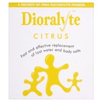 Dioralyte Citrus 6 Sachets