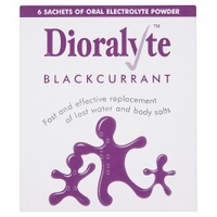 Dioralyte Blackcurrant 6 Sachets