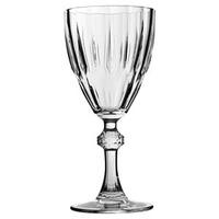 Diamond Goblet Glasses 8.75oz / 250ml (Pack of 6)