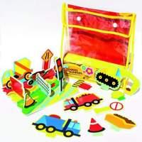 Diggers and Dumpers Floating Activity Bath Set