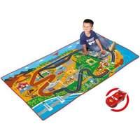 Disney Cars Kids Large Printed Racetrack Carpet with Assorted Car