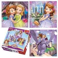 Disney Pixar Sofia the First - Sofia and her Friends - 4 in 1 Jigsaw/Puzzle - 35 48 5470 elements by Trefl