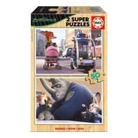 Disney Zootropolis 2 Super Officer Judy Hopps 50pcs Wooden Jigsaw Puzzles (16804)