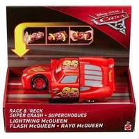 disney pixar cars 3 race reck super crash lightning mcqueen dyw39