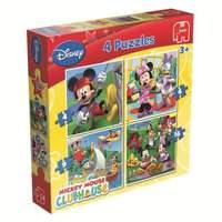 Disney Mickey Mouse Clubhouse 4-in-1 Jigsaw Puzzle