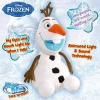 Disney Frozen 10-inch Plush Olaf Snowman Light and Sound
