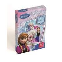 disney frozen 2 in 1 happy families and action game playing cards