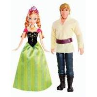 Disney Frozen Anna and Kristoff Doll 2 pack
