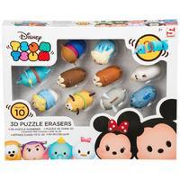 Disney Tsum Tsum 3D Puzzle Erasers Pack of 10
