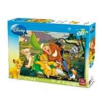 Disney The Lion King Childrens 100 Piece Jigsaw Puzzle Simba The Lion Pampered