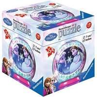 Disney 3D Frozen 54 Piece Puzzle Ball - Elsa and Anna Children