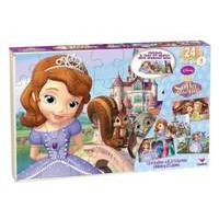 Disney Sofia the First - Pack Of 4 Sofia Wood Puzzles