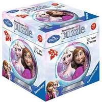 disney 3d frozen 54 piece puzzle ball elsa and anna