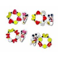 Disney Minnie Mouse Bracelets & Stickers Combo