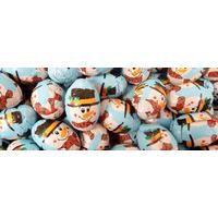 dinky chocolate snowmen