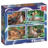 Disney 4-in-1 Jungle Book jigsaw puzzles