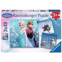 Disney Frozen Jigsaw (3x49pc)