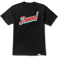 diamond downtown t shirt black