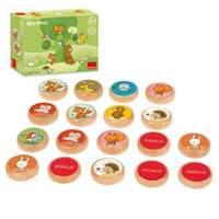 Diset Goula Tom and Friends Wooden Memo Game