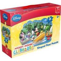 Disney Mickey Mouse Clubhouse Shaped Floor Puzzle 15 Pieces