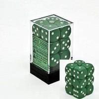 Dice Classic Green/ White Spots