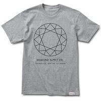 Diamond Off Top T-Shirt - Heather