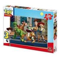 Disney Toy Story 123 Jigsaw Puzzle Rex The Dinosaur and Friends - 100 Piece (4758A)