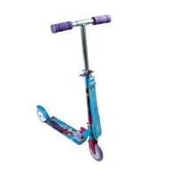disney frozen two wheel foldable scooter with adjustable handle and ca ...