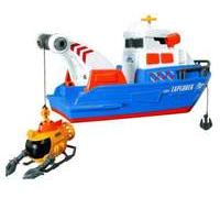 Dickie Toys Explorer Boat Light and Sound