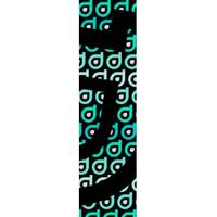 district scooter logo repeat grip tape turquoise