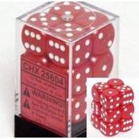 Dice Classic Red/ White Spots