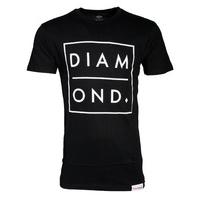 Diamond Outline T-Shirt - Black