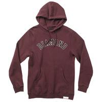 Diamond Arch Hoodie - Burgundy