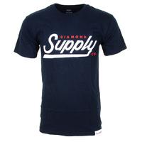 diamond tailgate t shirt navy